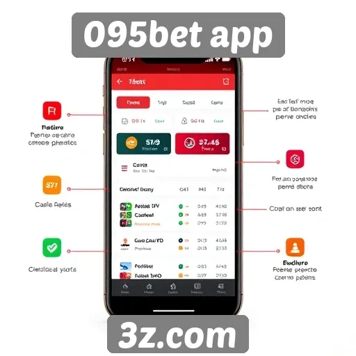 Recursos e funcionalidades do 095bet app