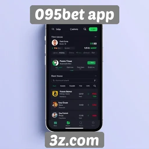 Visão geral das funcionalidades do 095bet app