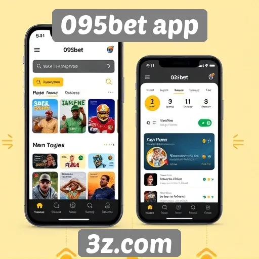 Análise da interface do usuário do 095bet app